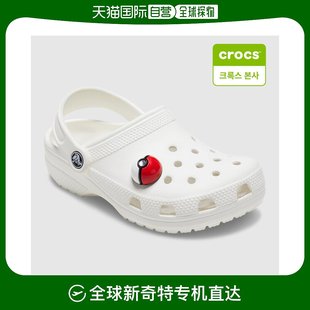 Kitty JIBBITZ Crocs 韩国直邮Crocs 凉鞋 Hello 运动沙滩鞋