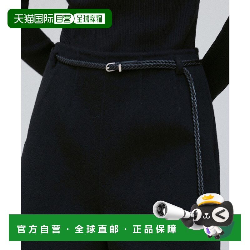 韩国直邮RE RHEE 女士皮带RQ4ACP230-0-BK BRAIDED BELT BLACK