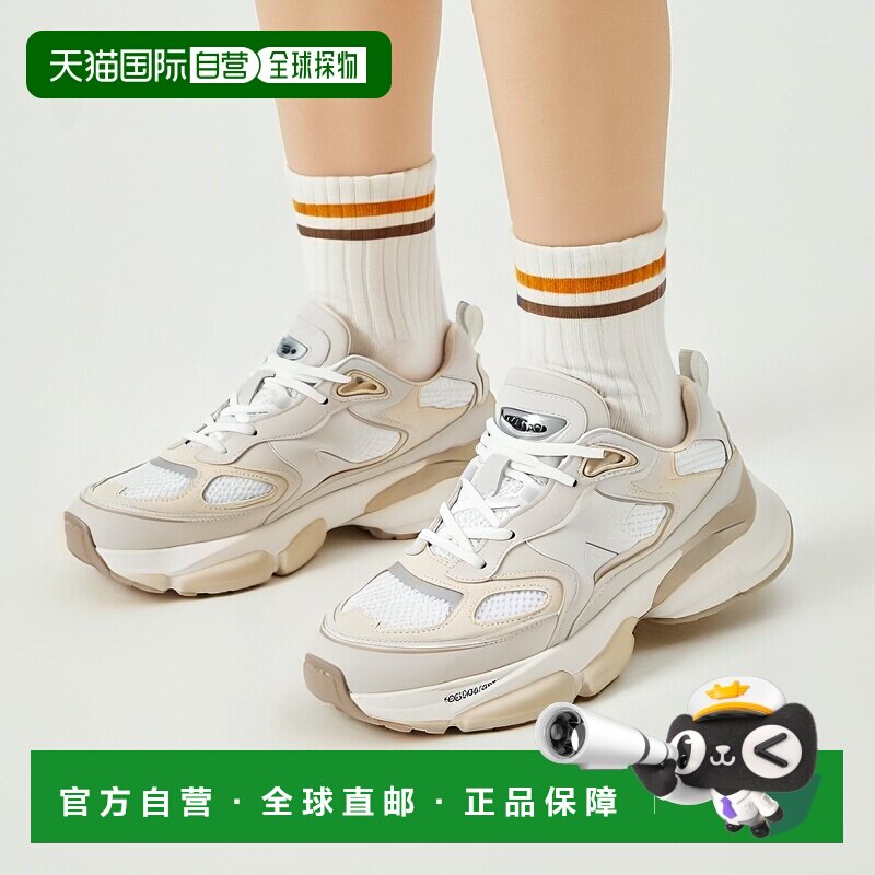 韩国直邮AXEL ARIGATO 球体跑步鞋 (F2714001 白色/米白色) 运动