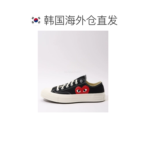 Корейская прямая почтовая рассылка CDG×Converse1970-е годы Кавакубо Рей Love Joint модель модные парусиновые туфли с низким вырезом
