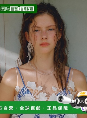 韩国直邮VINTAGE HOLLYWOOD 女士项链VH2435NE004M Drop Crystal N