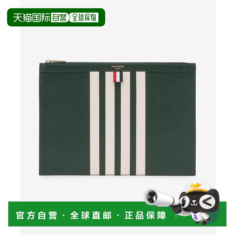 韩国直邮THOM BROWNE 手拿包男士MAC155A00198310FW23 RWB 4 BAR