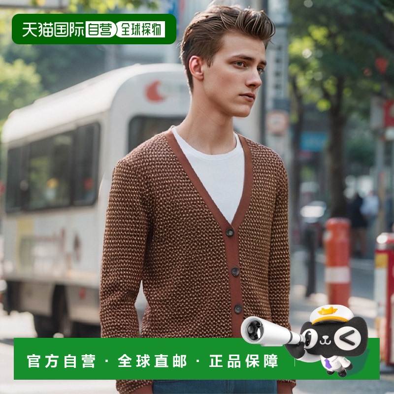 韩国直邮MARNI 毛针织衫女士CDMD0322Q0UFW523M1X99 WOOL V NECK C