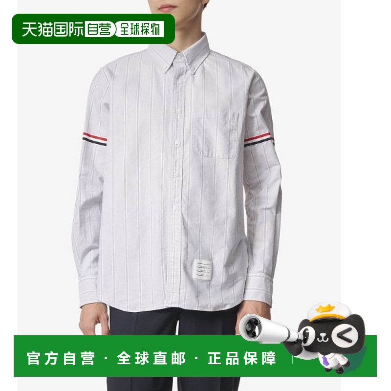 韩国直邮THOM BROWNE 男衬衫男士MWL301O07720035FW23 RWB ARM BA