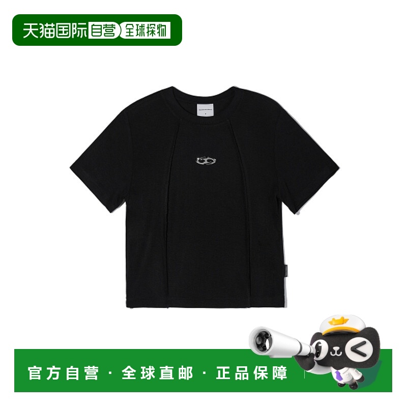 韩国直邮GOTTER GALLERY 女士女装T恤 24WSSTP05BK SYMBOL EDGE-CU