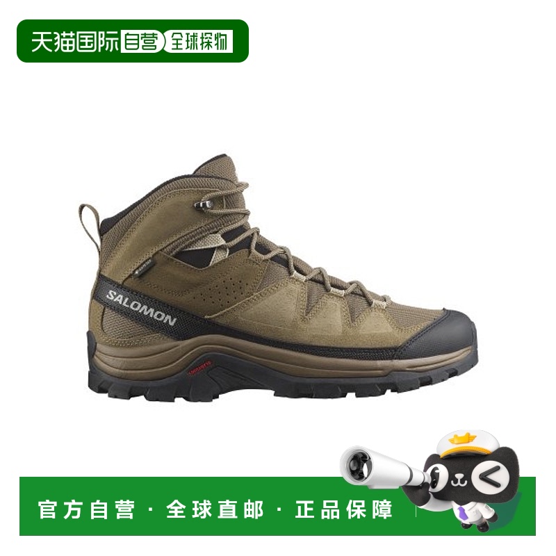 韩国直邮SALOMON  男士登山鞋QUEST ROVE GTX - KANGAROO/KELP/BL