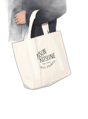 韩国直邮MAISON KITSUNE 皇宫购物袋 LW05102WW0008-P700托特包