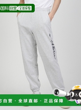 韩国直邮Sporty&Rich 入门运动裤 - 希瑟灰色/海军蓝 (PA020S412S