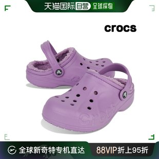 蘭花 毛拖鞋 成人 木屐 5Q5 205969 其他拖鞋 韩国直邮Crocs