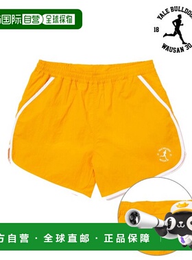 韩国直邮YALE [YALE X WAUSAN30] TAPING MESH TRACK SHORTS YELL