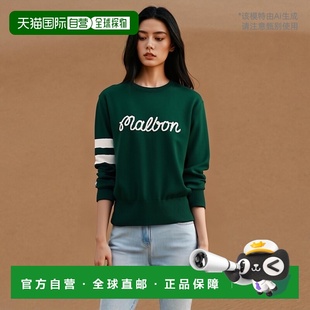 Bucket 韩国直邮MALBON Big M3322PKT15GRN Denny GOLF女士毛针织衫
