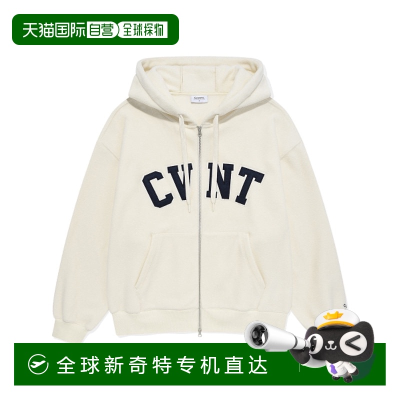 韩国直邮COVERNAT 男士运动茄克/外套CO2403JK18IV CVNT FLEECE O