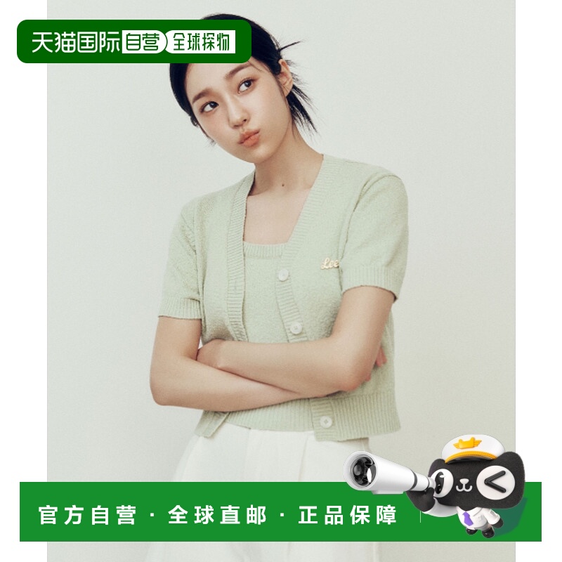 韩国直邮LEE休闲日常舒适时尚韩系通勤24年新款针织衫LE2402CD63L