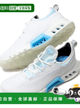 自营 Ecco爱步休闲鞋男款浅蓝色平底舒适潮流130434-01007运动鞋