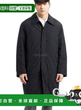 韩国直邮OUR LEGACY BLITHE 大衣 闪亮黑色皱纹 Solaro (M4241BSB