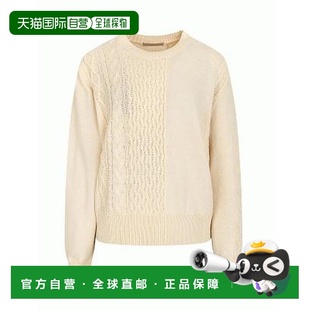 IMAA1PO03SG 女士安哥拉羊毛电缆套头针织衫 韩国直邮THE IZZAT