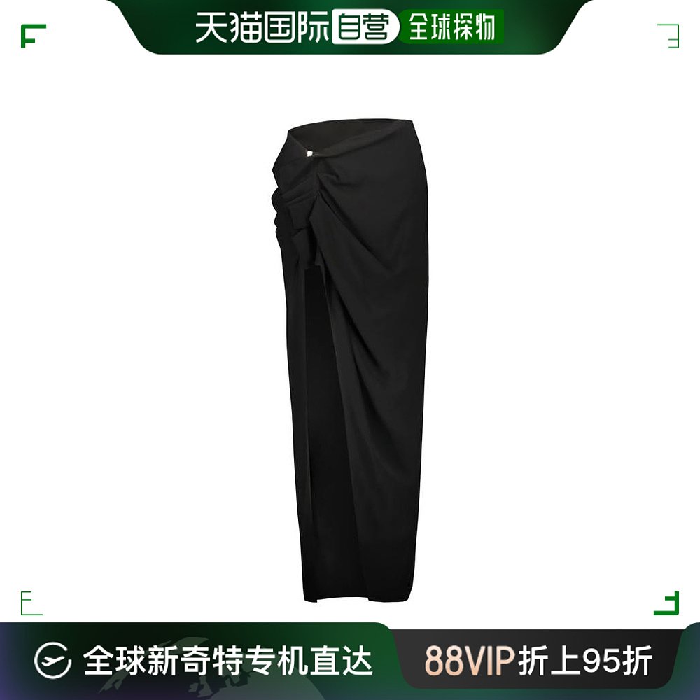 韩国直邮RICK OWENS23FW短拳女RO02C1371BLACK 女装/女士精品 半身裙 原图主图