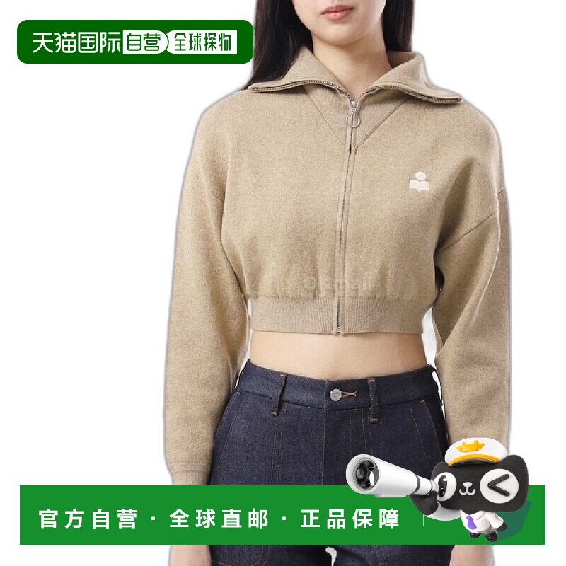 韩国直邮ISABEL MARANT 24SS 恶烷高领针织衫 女士套头针织衫 CA0