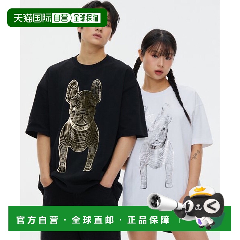 韩国直邮LIFEWORK 公用男士T恤LW235TS299新款男装