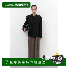 1h可退 韩国直邮amomento 男士 大衣羊毛外套