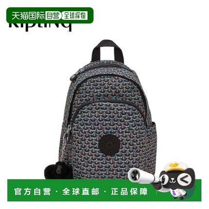 韩国直邮kipling Kipling 8 升迷你背包 图案奢华登山包 Delia mi