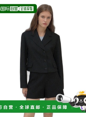 韩国直邮LOEUVRE正品 女士精品303596018Half-double Crop Jacket
