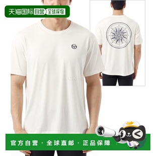 韩国直邮Sergio Tacchini BUSSOLA T 恤 (STS25M51147-GARDENIA)