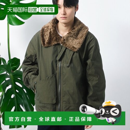 韩国直邮Engineered Garments B3 夹克 - 橄榄绿 CP 防风府绸 (24