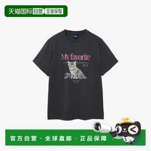 韩国直邮FILA M Wheelabanpalti CQK FS252RS01F005-006 MY T-shi