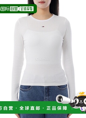 韩国直邮TOMMY HILFIGER 修身基本款罗纹长裤 (DW17387 YBL)内搭