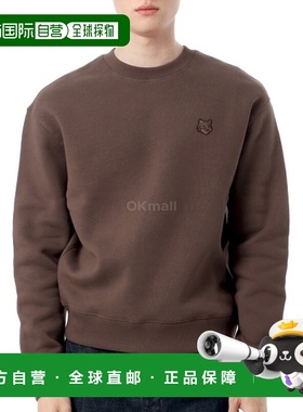 韩国直邮MAISON KITSUNE 醒目的狐狸头贴片舒适卫衣 (MM00316KM03