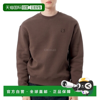 韩国直邮MAISON KITSUNE 醒目的狐狸头贴片舒适卫衣 (MM00316KM03