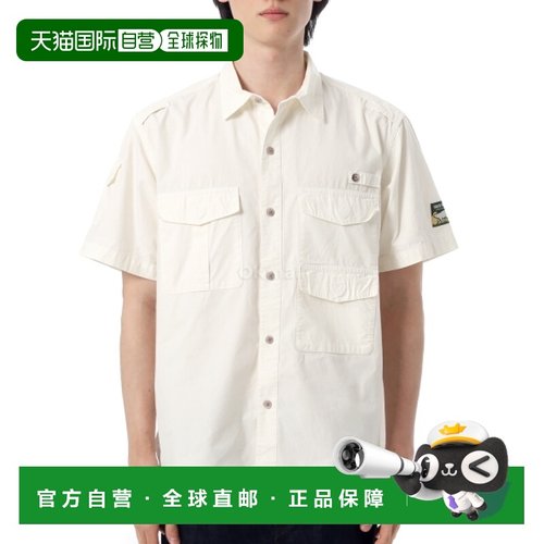 韩国直邮HUMAN MADE 钓鱼衬衫（HM29SH020 白色） 短袖衬衫