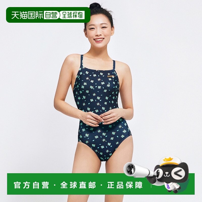 韩国直邮BARREL 女士连体泳衣运动连衣裙WOMEN SMALL FLOWER Y BAC