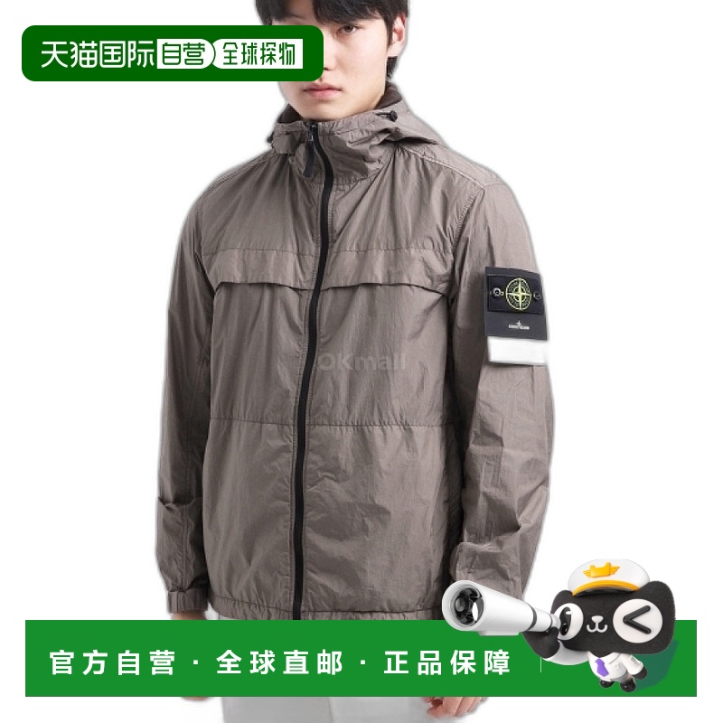 韩国直邮STONE ISLAND 40922 Crinkle Reps R-NY 连帽夹克 男士 2
