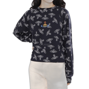 韩国直邮Vivienne Westwood 运动卫衣 女士短款棉质运动衫 货号: