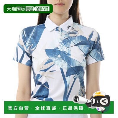 韩国直邮J.LINDEBERG  Tour Tech Print Polo衫（GWJT14815-O587