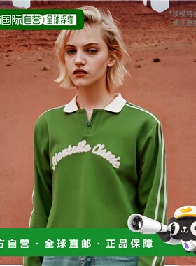 韩国直邮diadora 女士运动T恤D4122TTL32OLL长袖上衣迪亚多纳短款