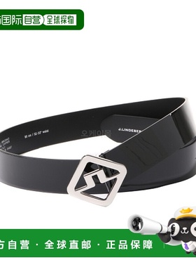韩国直邮J.LINDEBERG GARY 高光皮革腰带 (GMAC09421-9999) 腰带/