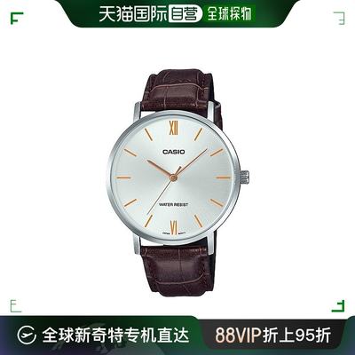 韩国直邮[CASIO] 男士 皮革 手表 MTP-VT01L-7B2