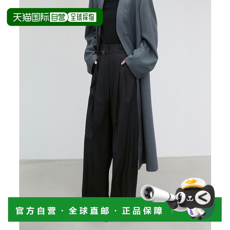 韩国直邮RE RHEE 女士女装休闲裤RQ4SLO025-0 PINTUCK HIGH WAIST