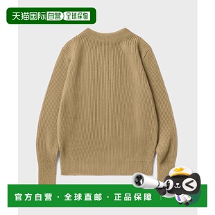 韩国直邮ANDERSEN-ANDERSEN 公用男针织NAVY CREWNECK-Camel毛衣