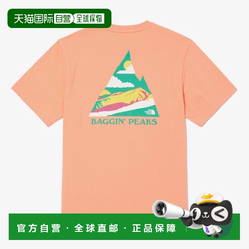 韩国直邮THE NORTH FACE 户外运动休闲百搭T恤 NT7UP08D北面