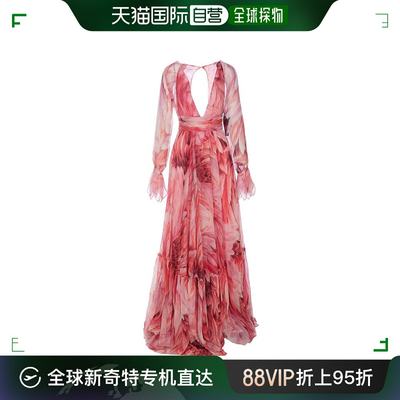 韩国直邮ROBERTO CAVALLI24SS中长连衣裙女SWT123 CKL7105597Pink