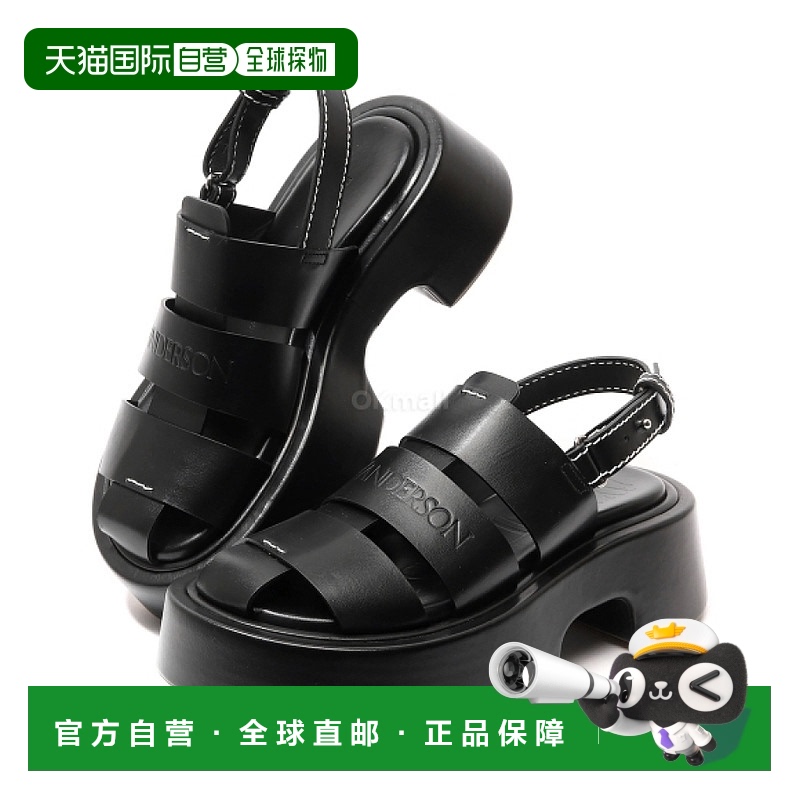 韩国直邮JW ANDERSON 条纹厚底凉鞋 W (SN0099-LA0323-999) 凉鞋