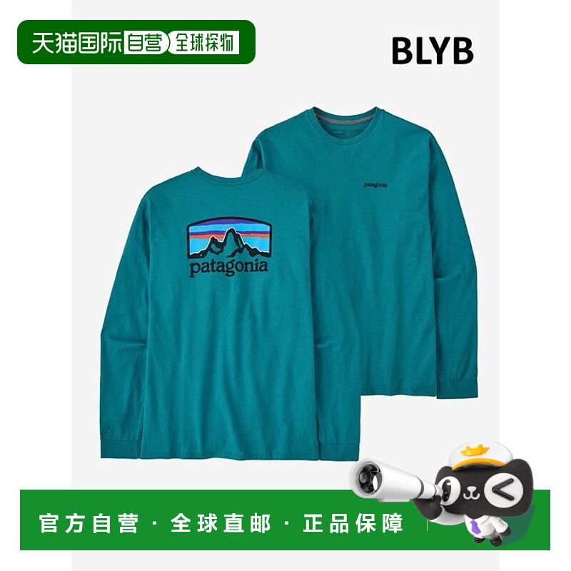 韩国直邮PATAGONIA 男士T恤23FW Mens Long-Sleeved Fitz Roy Hor