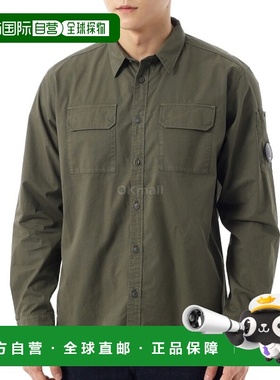 韩国直邮CP COMPANY 有机华达呢镜片衬衫 (18CMSH140A 110143G 68