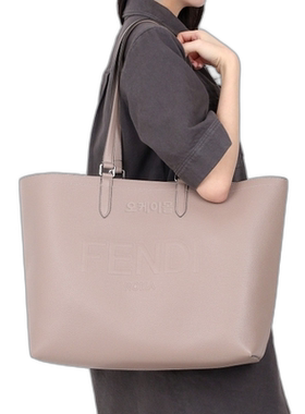 韩国直邮FENDI Fendi Roma 皮革购物包 (7VA610 ARD9 F04Y9) 单肩