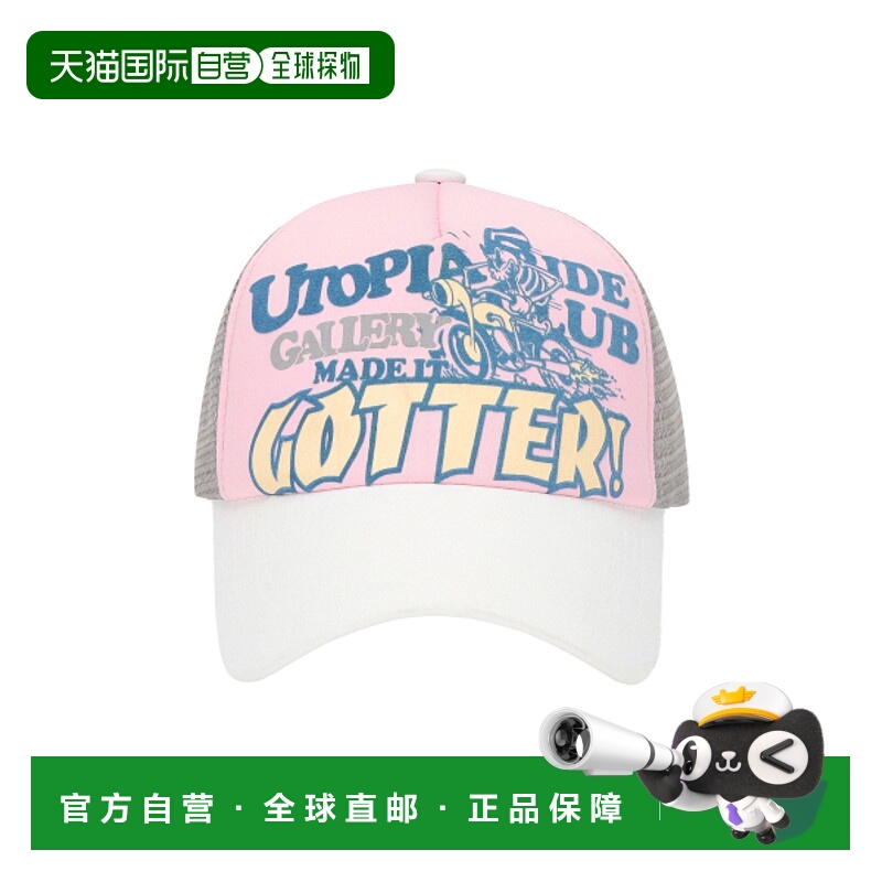 韩国直邮GOTTER GALLERY 男士T恤 GT25SUAC01PK UTOPIA RIDE CLUB