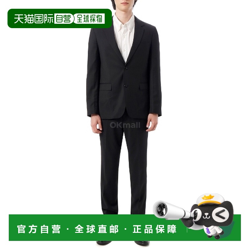 韩国直邮HUGO BOSS 修身版型微图案初剪羊毛西装 (50546097-001)